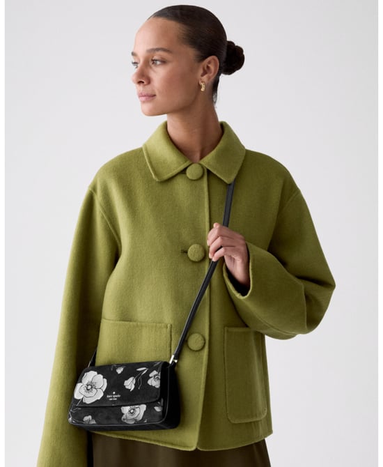 Sutton Floral Suede Mini Crossbody Bag - Image 2