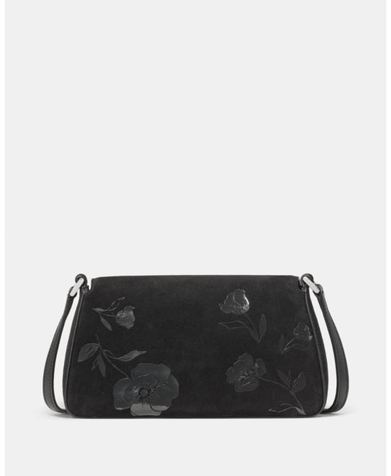 Sutton Floral Suede Mini Crossbody Bag - Image 5