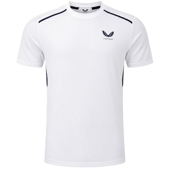 Castore Aeromesh Mens White T-Shirt - Image 1