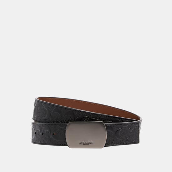 Plaque Buckle Cut-To-Size Reversible Belt 38MM - Image 1