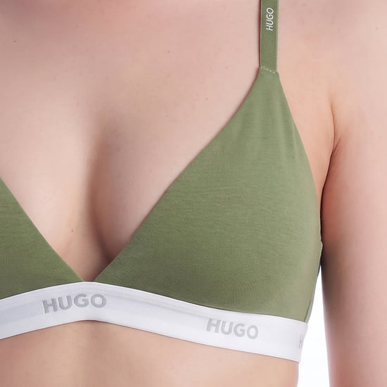 Women's Cotton Triangle Bra 50557093 - Image 2