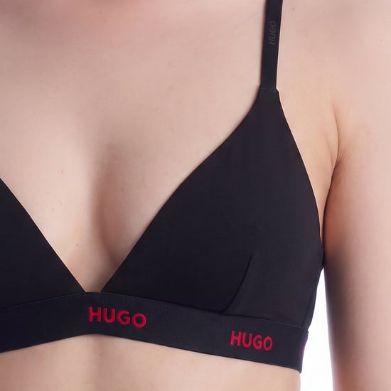 Women's Cotton Triangle Bra 50557093 - Image 2