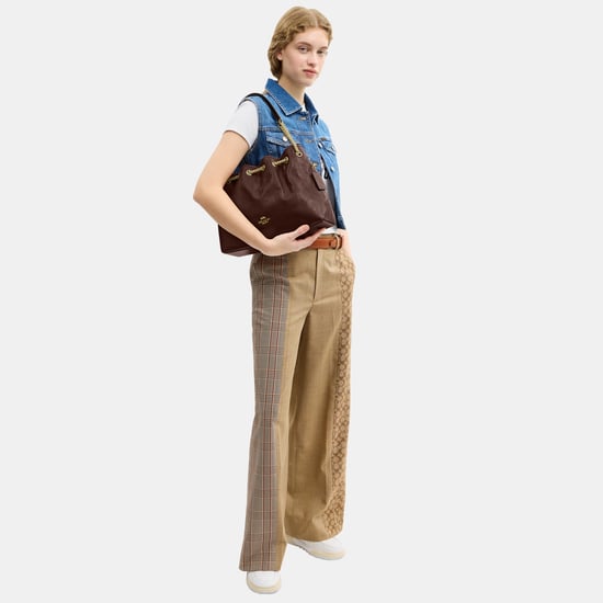 Evelyn Shoulder Bag With Quilting And Charm - Image 6