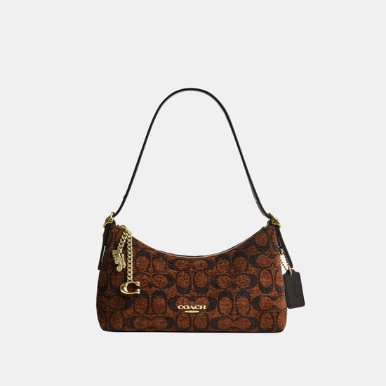 Emeilia Shoulder Bag In Signature Chenille - Image 1