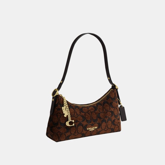 Emeilia Shoulder Bag In Signature Chenille - Image 3