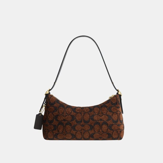 Emeilia Shoulder Bag In Signature Chenille - Image 4