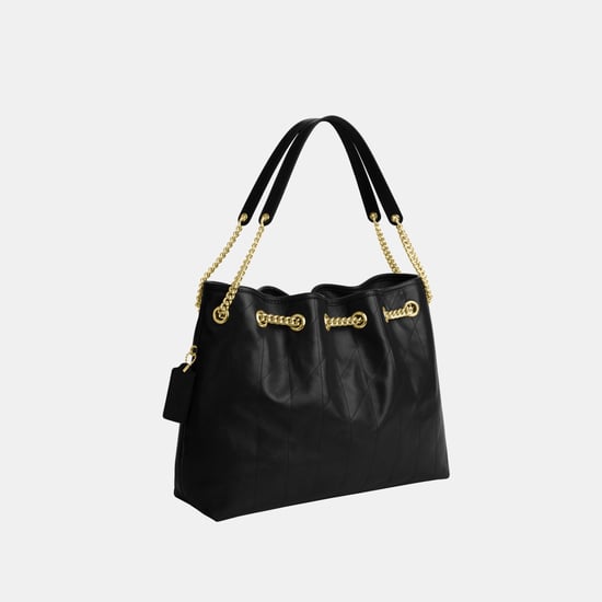 Evelyn Shoulder Bag With Quilting And Charm - Image 2