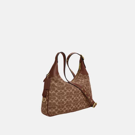 Ella Shoulder Bag In Signature Chenille - Image 2