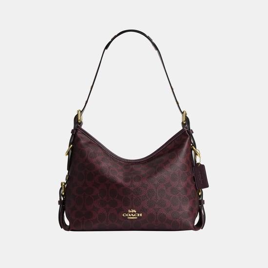Laurel Shoulder Bag With Buckles In Signature Canvas - Image 1