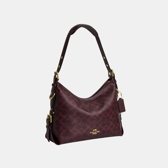 Laurel Shoulder Bag With Buckles In Signature Canvas - Image 3