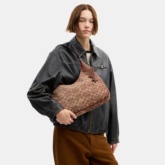 Ella Shoulder Bag In Signature Chenille - Image 5