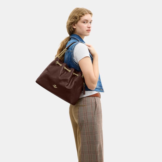 Evelyn Shoulder Bag With Quilting And Charm - Image 6