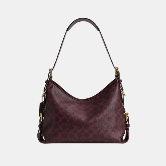 Laurel Shoulder Bag With Buckles In Signature Canvas - Image 4