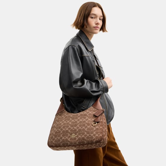 Ella Shoulder Bag In Signature Chenille - Image 6