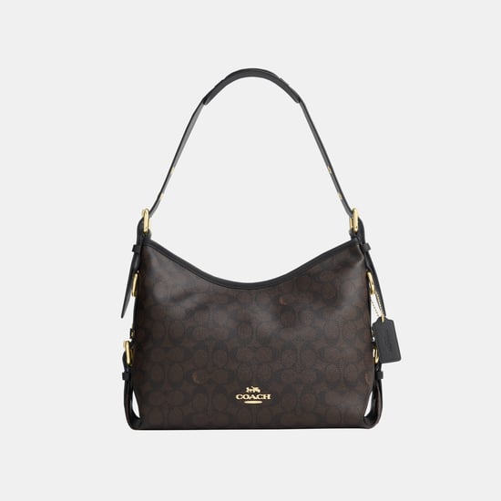 Laurel Shoulder Bag With Buckles In Signature Canvas - Image 1