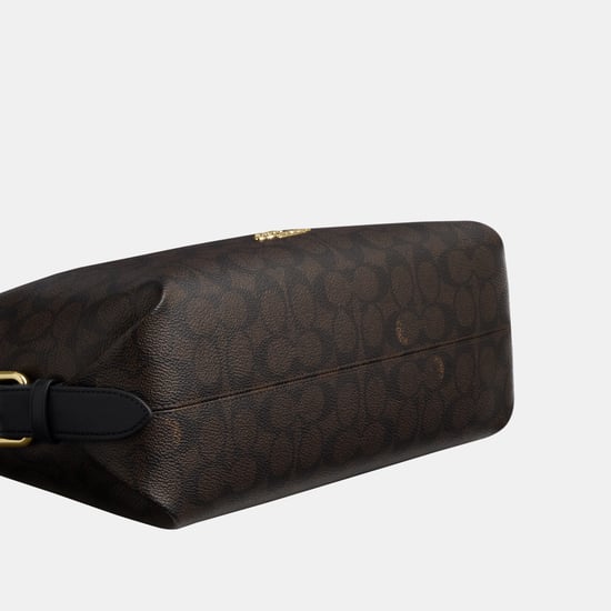 Laurel Shoulder Bag With Buckles In Signature Canvas - Image 2