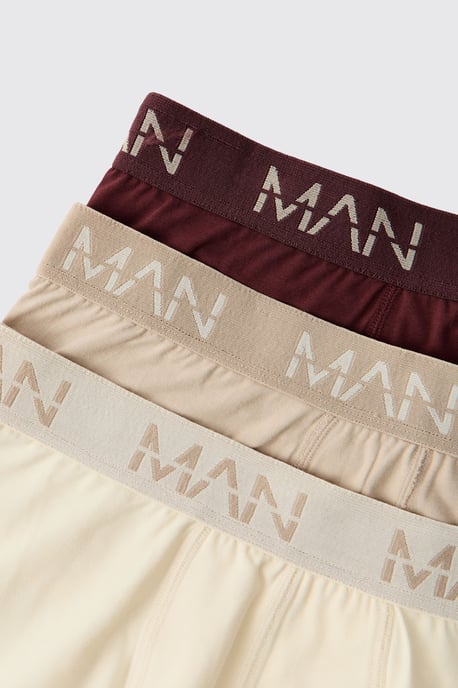 3 Pack Multi Tonal Man. Boxers - Image 4