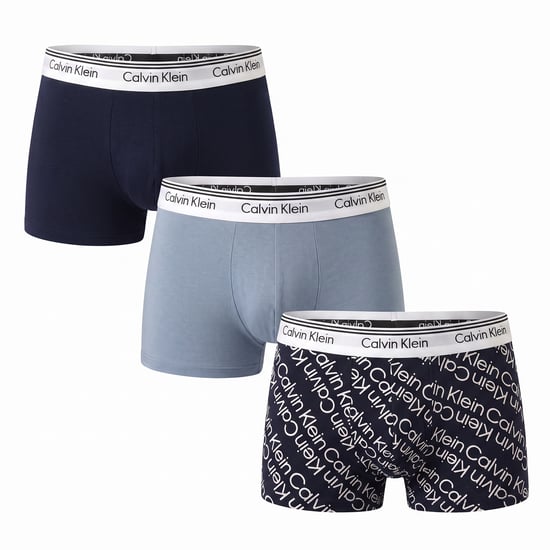 Pack of 3 Men's Cotton Low Rise Trunks Boxers NP2765A - Image 1