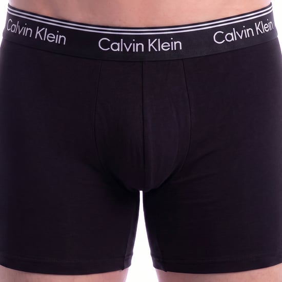 Pack of 3 Men's Microfiber Stretch Boxer Briefs NB4410 - Image 3