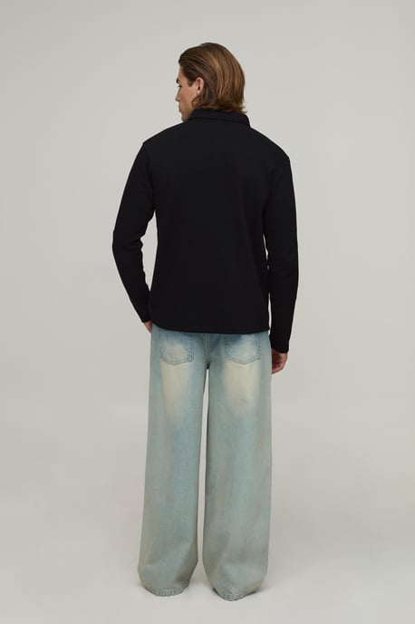 Regular Fit Man Applique Pique Polo - Image 2