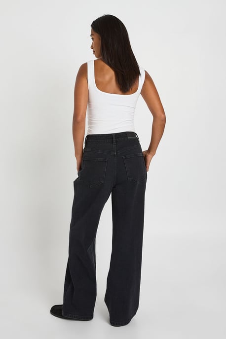 The Petite High Waist Straight Leg Jean - Image 2