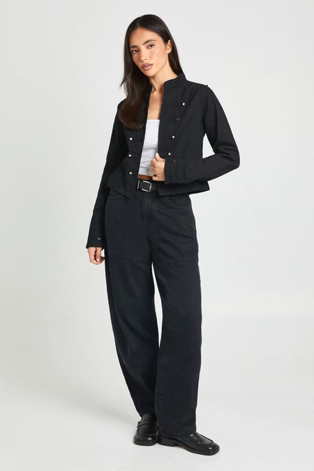 Twill Military Jacket - Image 3