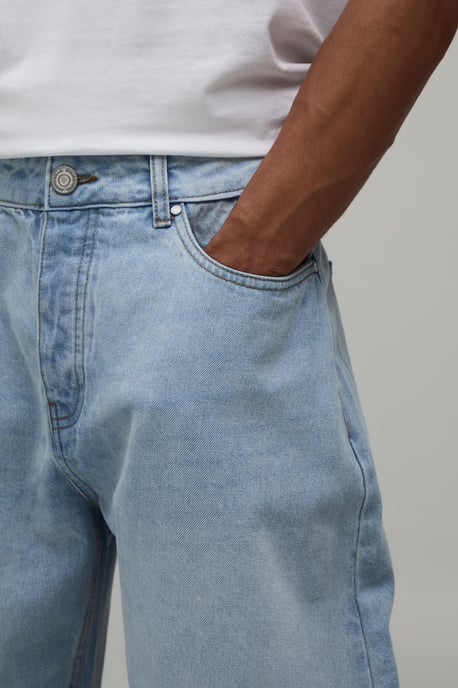 Extreme Barrel Fit Washed Jeans - Image 3