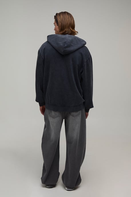 Extreme Barrel Fit Washed Jeans - Image 2
