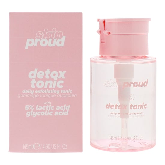 Skin Proud Detox Tonic Exfoliating Tonic 145ml - Image 1