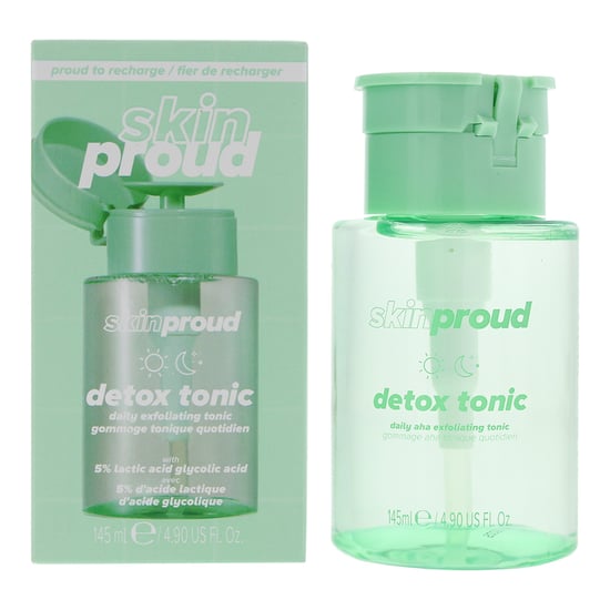 Skin Proud Detox Tonic Daily Exfoliating Tonic 145ml - Image 1