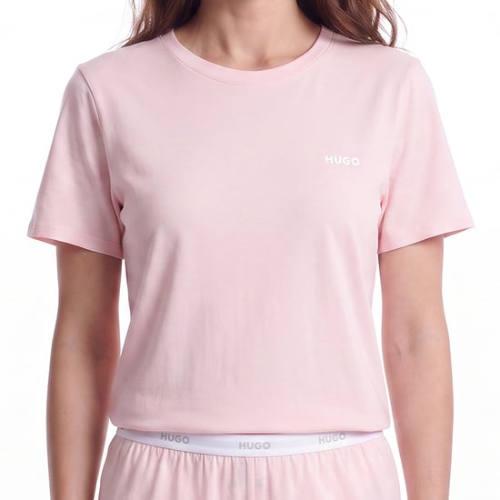 Women's Relaxed Fit Short Sleeve Pyjama T-Shirt 50555634 - Image 2