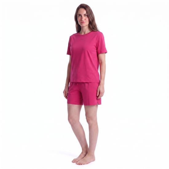 Women's Short Sleeve Cotton Pyjama T-Shirt 50510322 - Image 4