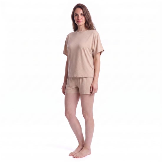 Women's Short Sleeve Pyjama T-Shirt 50561029 - Image 4
