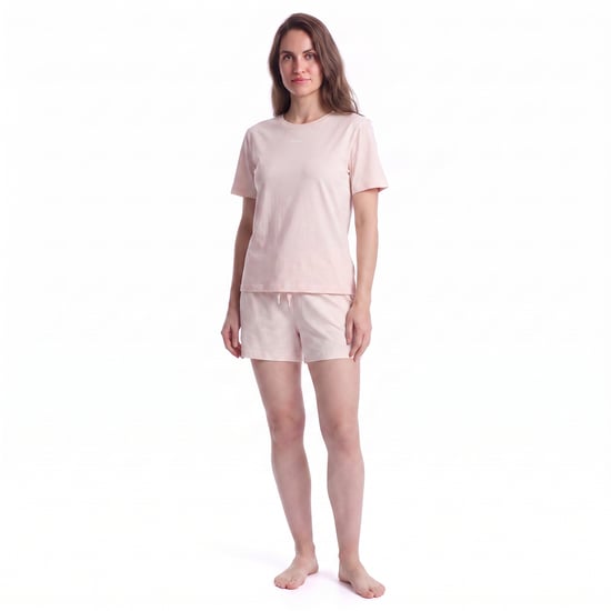 Women's Short Sleeve Cotton Pyjama T-Shirt 50510322 - Image 4