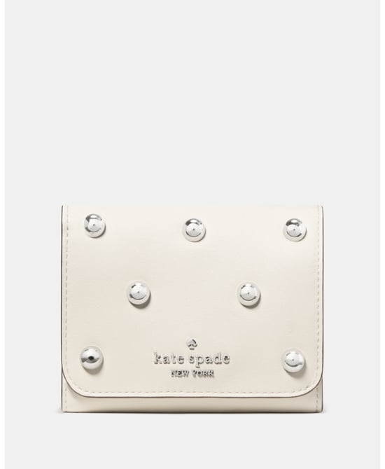Studded Small L-Zip Wallet - Image 1