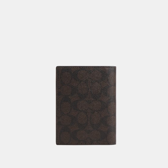 Passport Card Case In Signature Canvas With Patches - Image 2