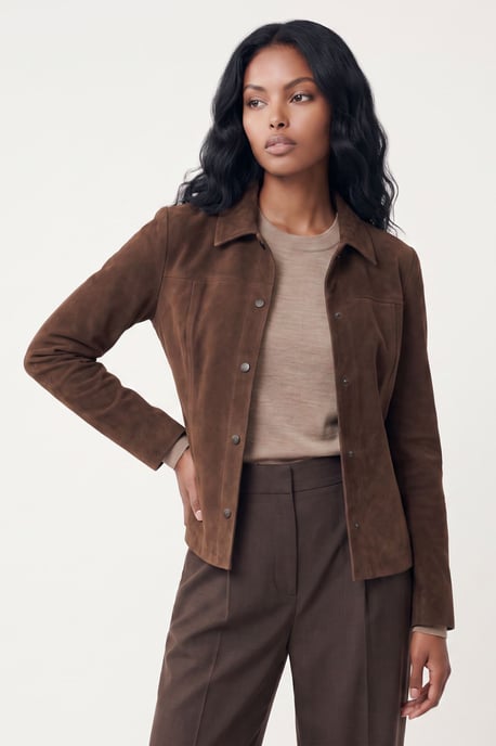 Ashley Leather Jacket Chestnut - Image 2
