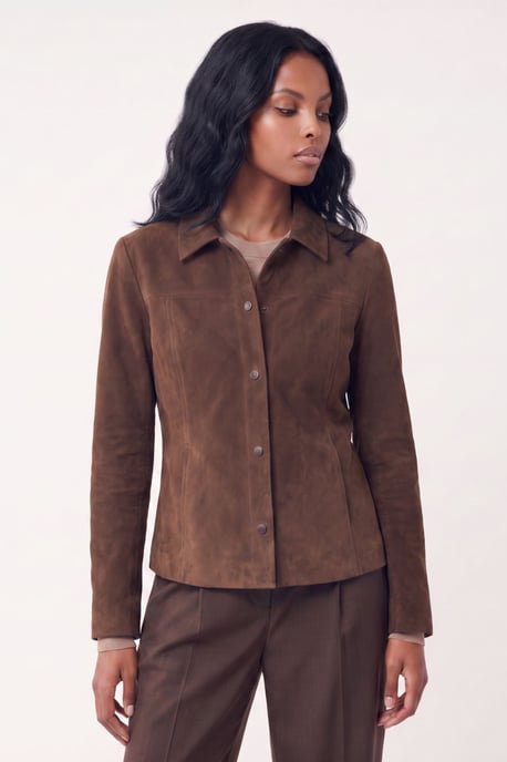 Ashley Leather Jacket Chestnut - Image 3