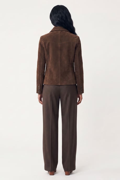 Ashley Leather Jacket Chestnut - Image 4