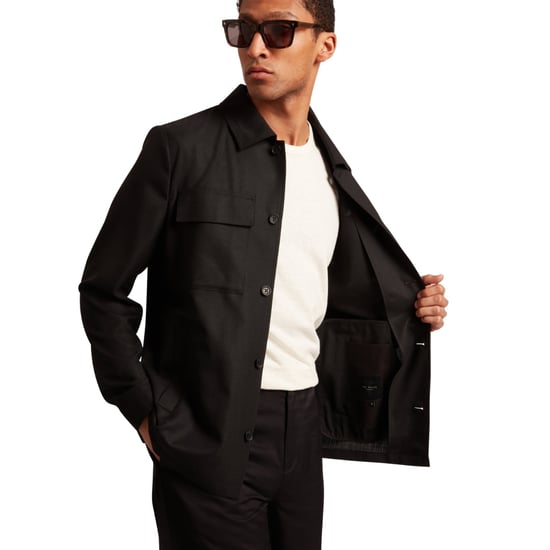 Ted Baker Selwynj Lightweight Black Wool Blend Jacket - Image 3