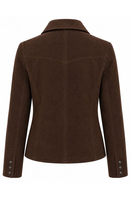 Ashley Leather Jacket Chestnut - Image 6