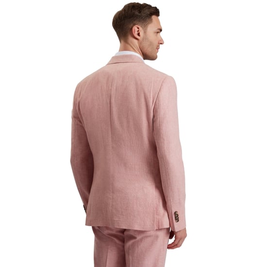 Ted Baker Kenleyj Stretch Pink Linen Blazer Jacket - Image 2
