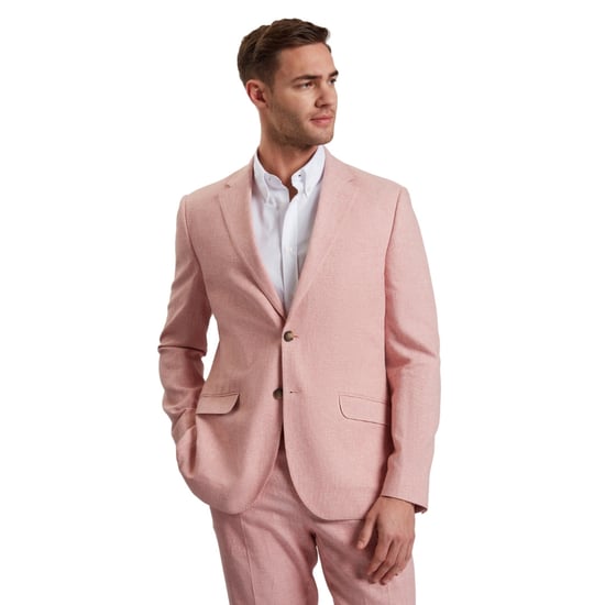 Ted Baker Kenleyj Stretch Pink Linen Blazer Jacket - Image 4