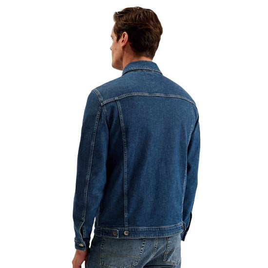 Ted Baker Brisban Blå Denim Truckerjacka - Image 2