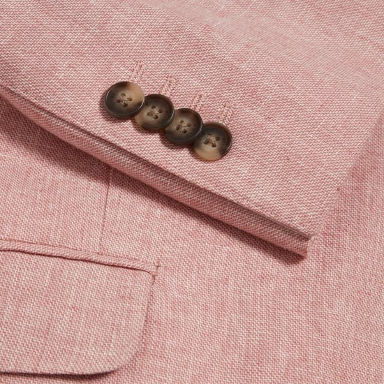 Ted Baker Kenleyj Stretch Pink Linen Blazer Jacket - Image 6