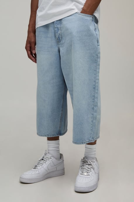 Extreme Longline Baggy Fit Jorts - Image 1