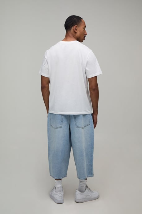Extreme Longline Baggy Fit Jorts - Image 2