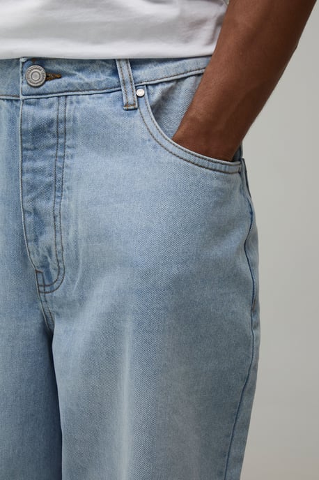 Extreme Longline Baggy Fit Jorts - Image 3