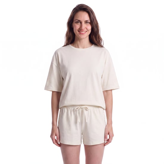 Women's Summer Short Sleeve Cotton Pyjamas 50561609 - Image 1