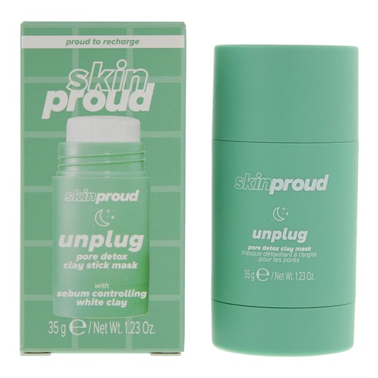 Skin Proud Unplug Pore Detox Clay Stick Mask 35g - Image 1